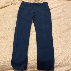 ZARA Navy Slim Fit Chino Men’s Pants Size 30